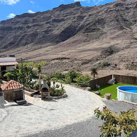 Casa Rural Con Bano Adaptado Y Piscina En Mogán 外观 照片