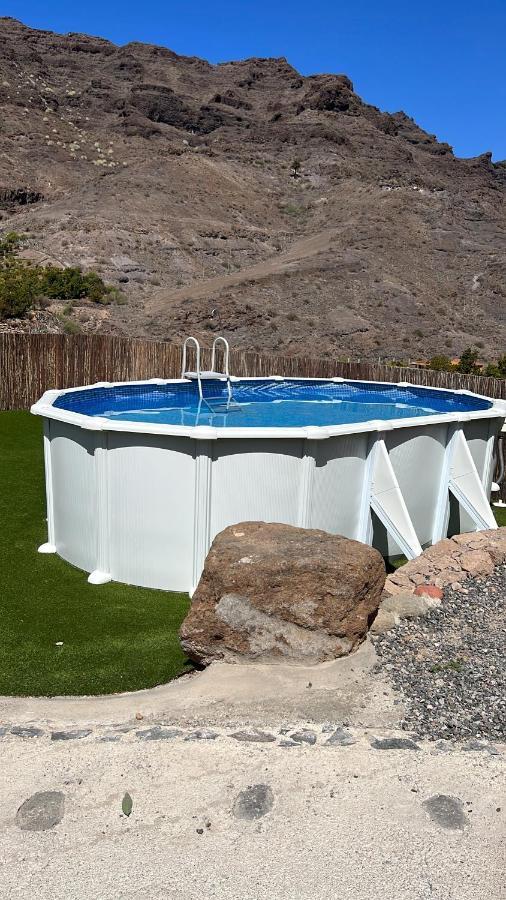 Casa Rural Con Bano Adaptado Y Piscina En Mogán 外观 照片