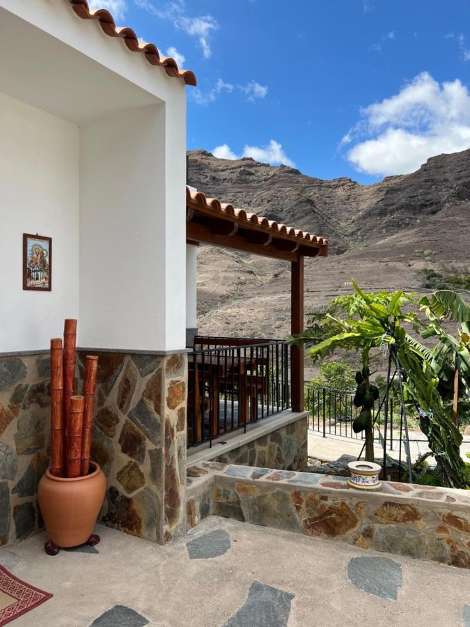 Casa Rural Con Bano Adaptado Y Piscina En Mogán 外观 照片